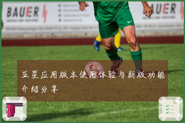 亚星应用版本使用体验与新版功能介绍分享